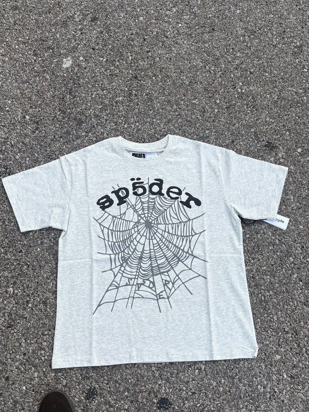 Spider T-Shirt Grey